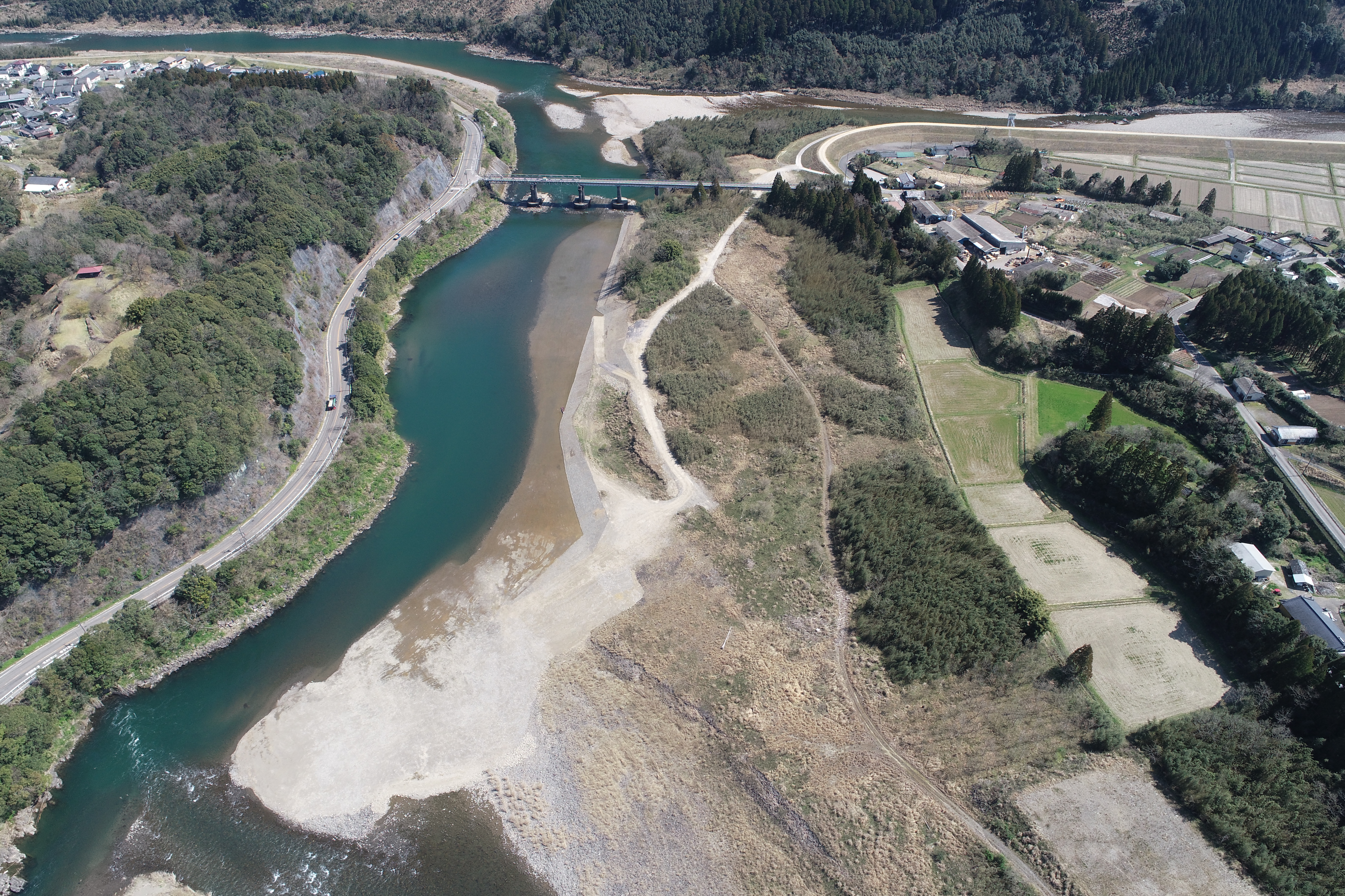 平成30年度　防安総小　第110-9-2-3号　二級河川耳川　鶴野内地区　河道掘削工事（その1）
