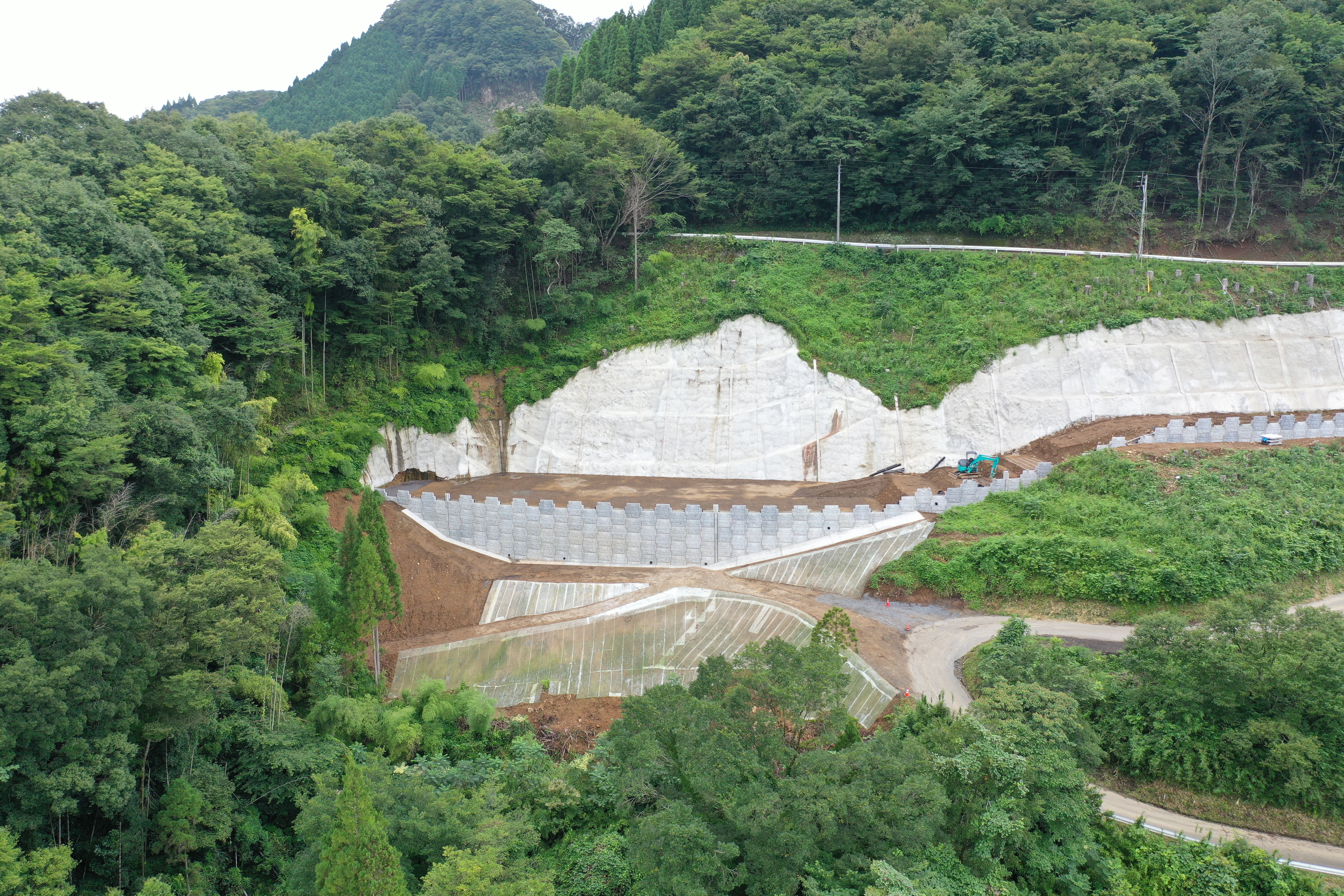 令和 2年度　交建広域　第2-3-4号　主要地方道　竹田五ヶ瀬線 土生工区 道路改良工事４